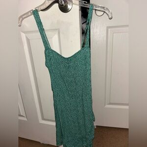 Hollister Green Floral Romper